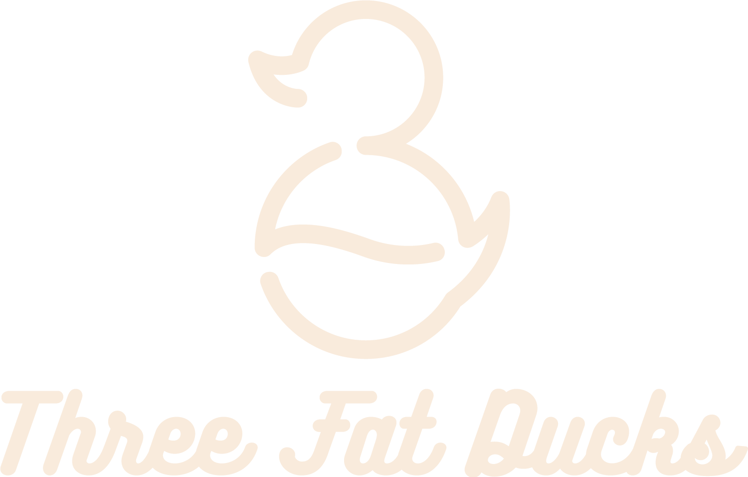 THREE FAT DUCKS LOGO